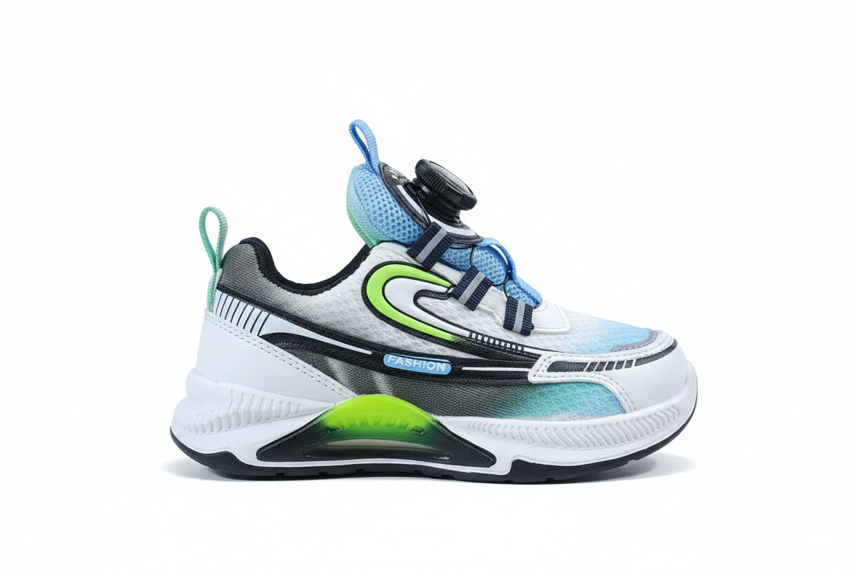 Kids Turbo Dial Air Cushion Sneakers