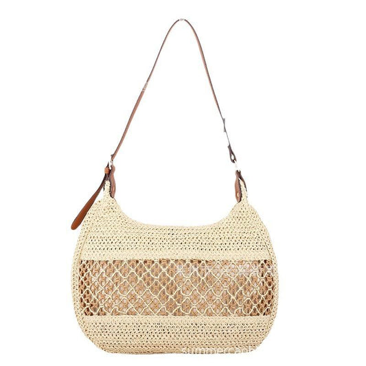 Handcrafted Straw Tote – Effortless Summer Chic